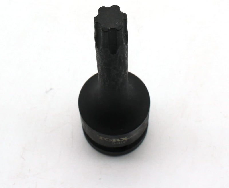 T-MAX IP50 3 Inch Long Black Impact Torx Plus 6 Point Socket Bit 1/2 Inch Square Drive Auto Repair Tool - Image 4